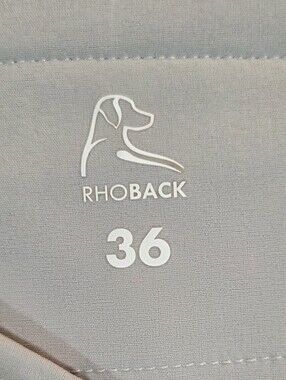 Rhoback Men's Lightweight Looper Stratus Gray Shorts Size 36 Golf Everyday Wear